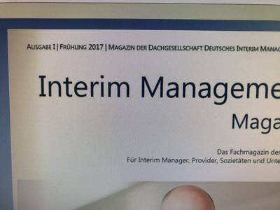 Interim Management Magazin DDIM - Frühling 2017