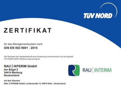 Überwachungsaudit DIN EN ISO 9001